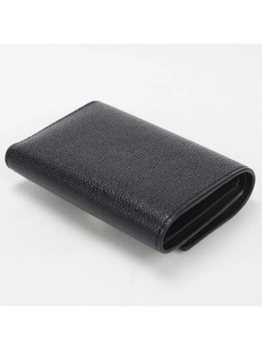 Loewe Vertical Wallet Small Pebble Trifold Mini Grain Calf